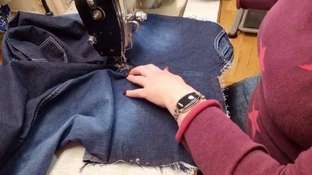 Как увеличить джинсы в объеме.