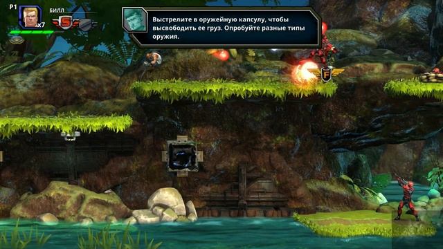 Contra Operation Galuga. Старая добрая Контра./Remastered.Операция -Джунгли.#contra