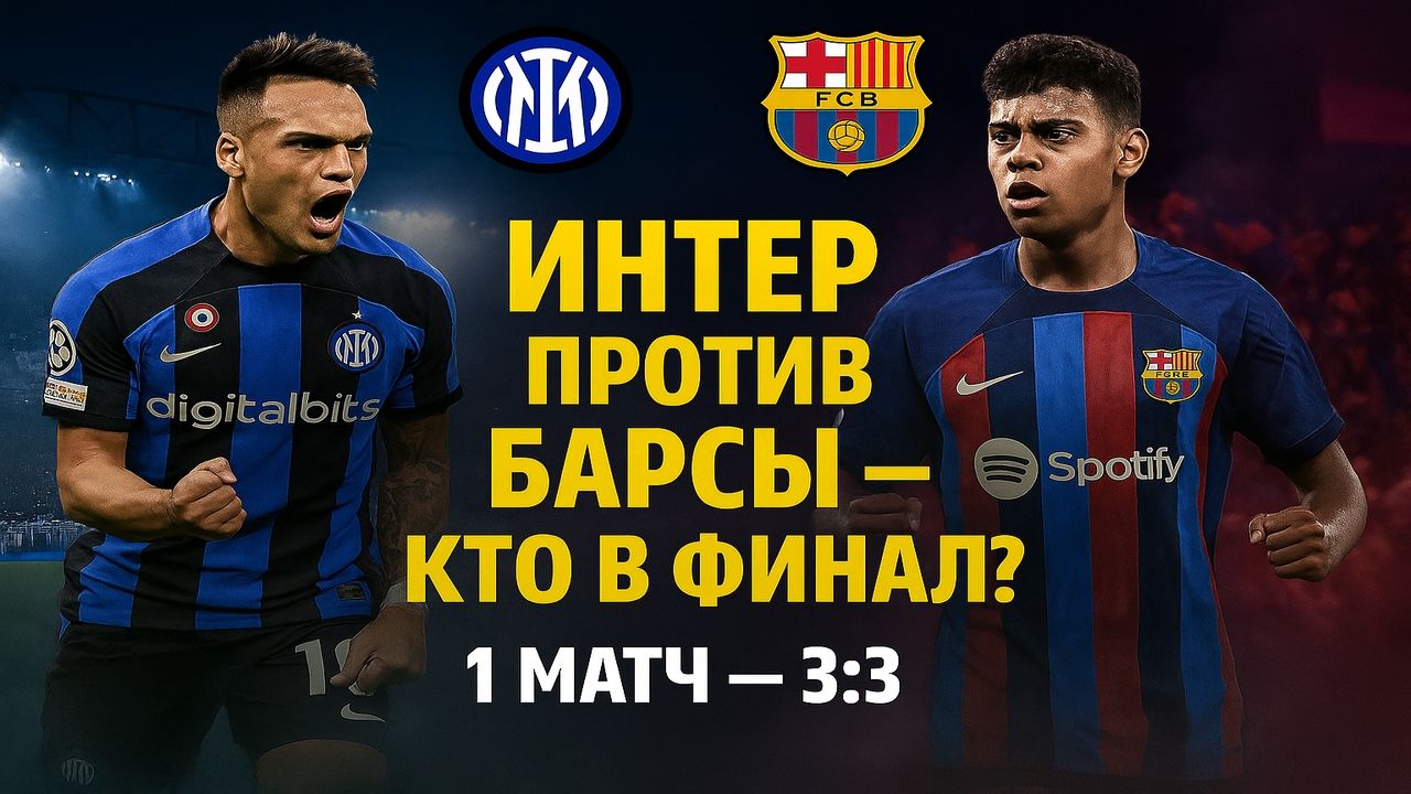 Интер vs Барса — кто в финал?
