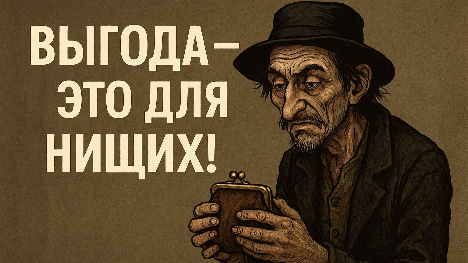 Выгода — это ловушка для бедных!!!