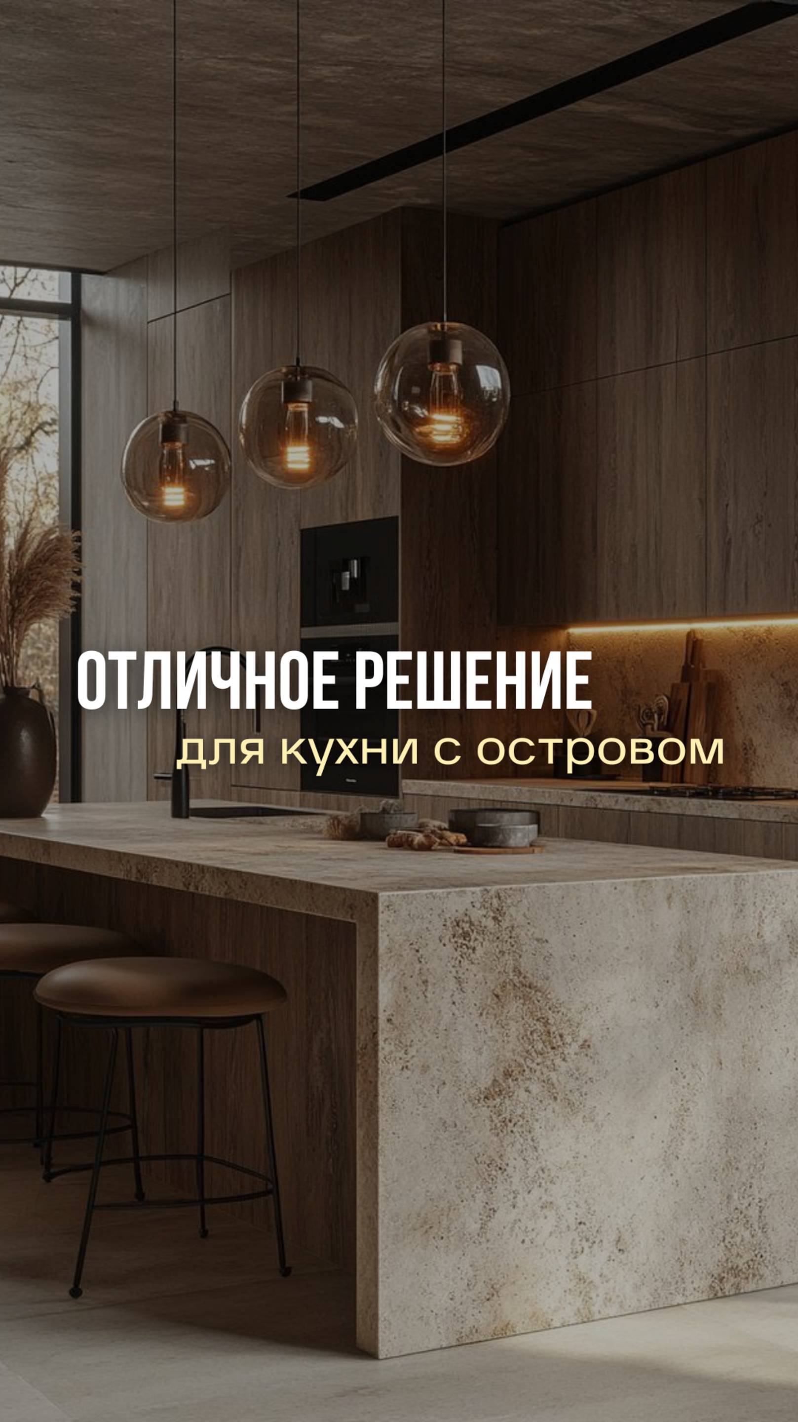 Отличное решение для кухни с островом! #дизайнинтерьера  #кухня  #екатеринакостырина