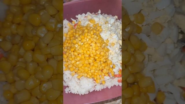 С этим ингредиентом 🥒 крабовый салат 🥗 будет ещё вкуснее 😋
