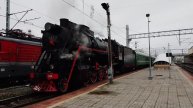 Отправление паровоза Л-3108 от станции Бологое до станции Осташков 1 мая 2025г.