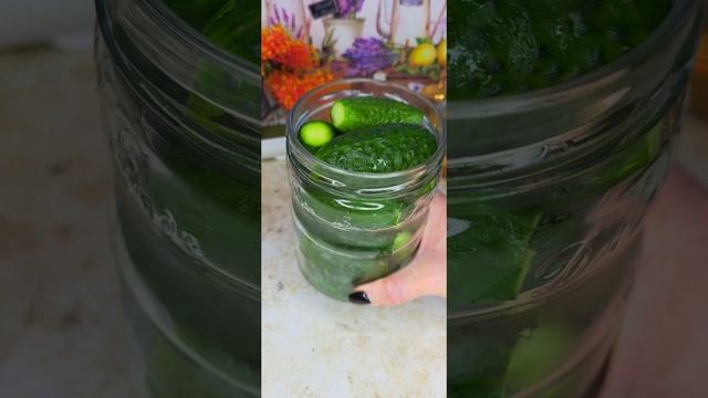 Хрустящие малосольные огурцы на минеральной воде. Есть можно через сутки