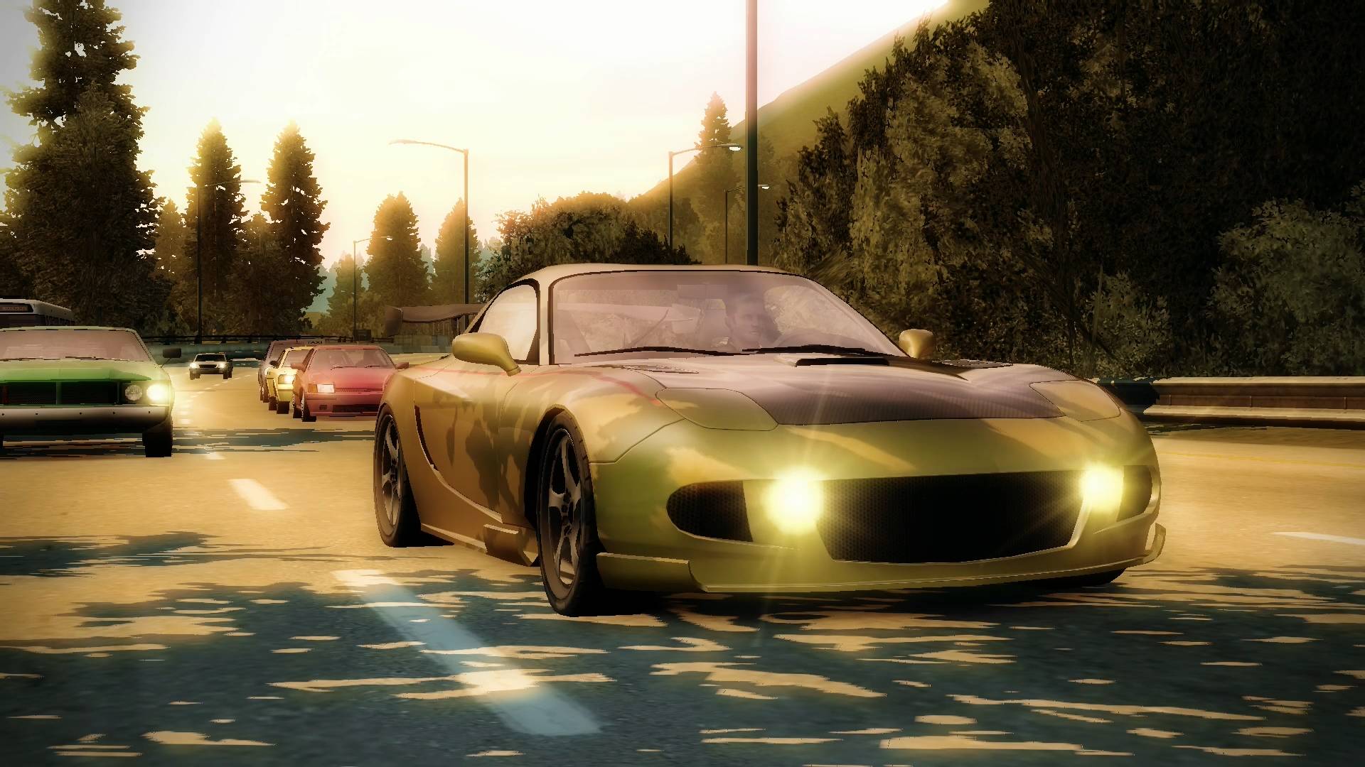 Need for Speed Undercover Прохождение (Часть 34) Обкатка Mazda RX7