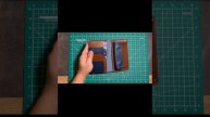 RAMleather портмоне из кожи своими руками