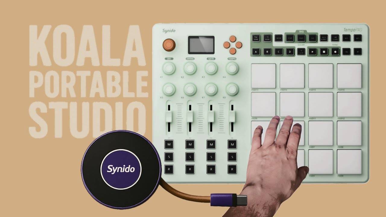 Synido TempoPad C16: Best Portable Koala Sampler!