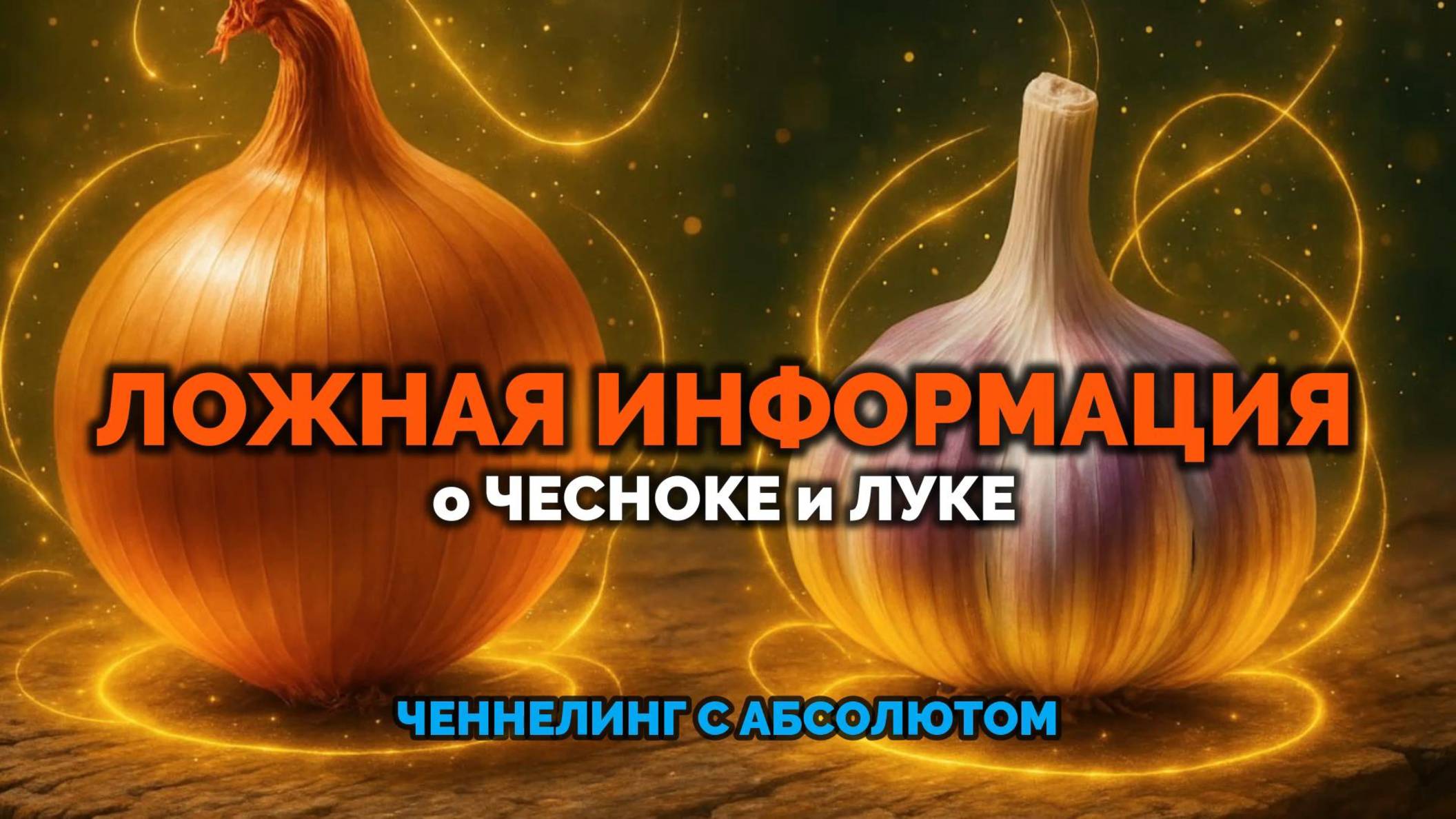 ЛОЖНАЯ ИНФОРМАЦИЯ О ЧЕСНОКЕ И ЛУКЕ: ЧЕННЕЛИНГ С АБСОЛЮТОМ