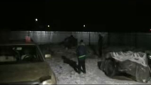 Семейное видео/отмечаем новый год/фейрверк