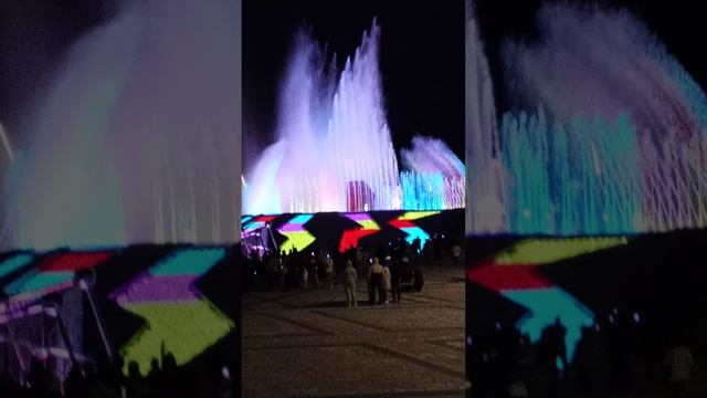 шоу Фонтаны в Магнитогорске!! как это красиво