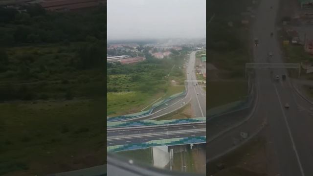 Посадка в Хабаровске...