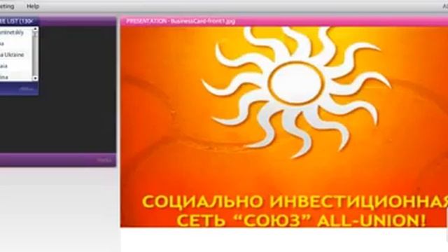 Презентация Ильи о Global Union от 30 12 2013г