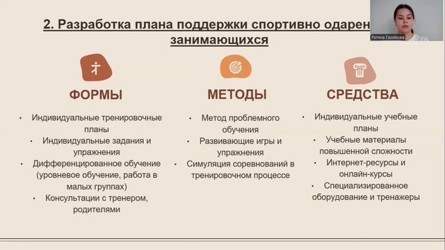 3 часть видео-лекции.Раздел 2 Программы научно-методического сопровождения спортивно одаренных детей