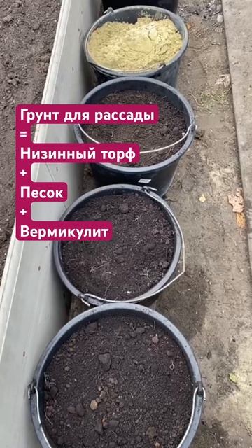 Готовлю грунт для рассады на весну #дом #огород #сад #са