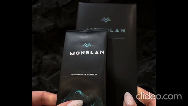 Захисне скло Monblan для iPhone 13/13 Pro/14 2.5D Anti Peep 0.26mm (black)