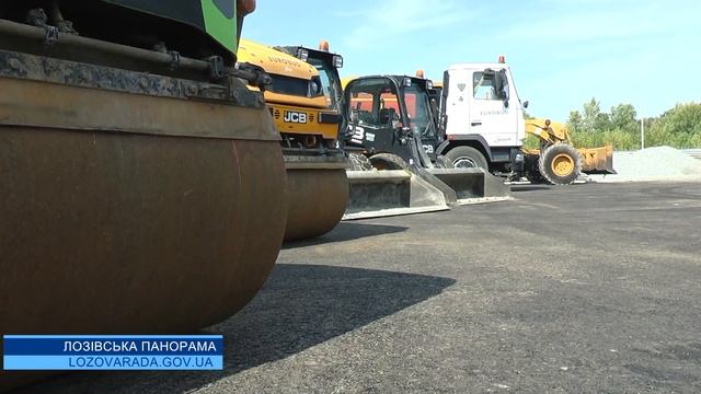 У Лозовій павлоградська компанія відкрила асфальтний завод