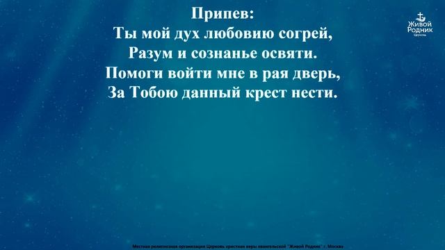 Жизнь моя сокрыта лишь в Тебе