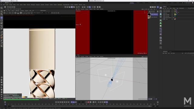 1. OC jewelry material lighting rendering