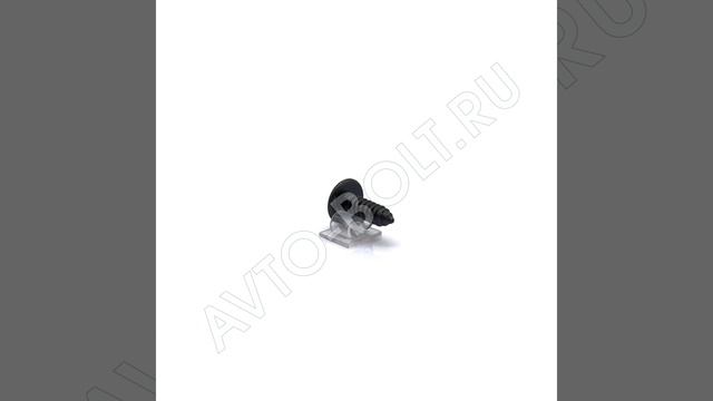 Саморез с фланцем М6 х 20 TORX черный