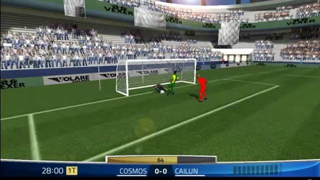 Играю в soccer hero