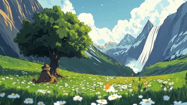 Фэнтезийная музыка для вдохновения - Анимированный фон 🌌🎶 [Музыка без рекламы]