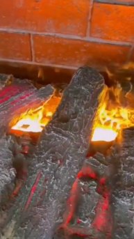 3D камин с увлажненим воздуха звуковым эффектом, тепло?