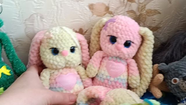 все игрушки что нашла у себя в наличии