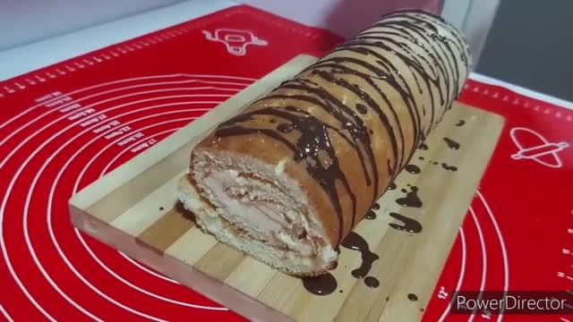 ИДЕАЛЬНЫЙ🔥🔥 БИСКВИТНЫЙ РУЛЕТ с нежным кремом🔥🔥