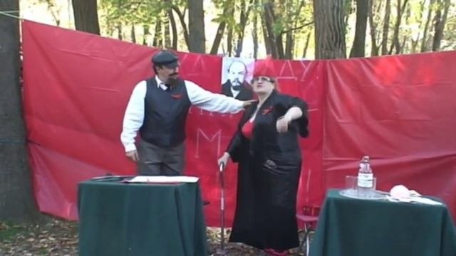 Kоллонтай сцена из Ленин... by Gail Verbitsky CapitalKapustnik