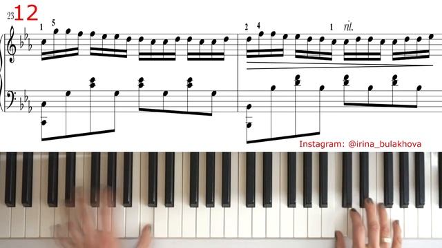 FANTASY FLOWER MUSIC Красивая музыка на пианино Ноты Music Sheet VERY BEAUTIFUL PIANO MUSIC Tutoria