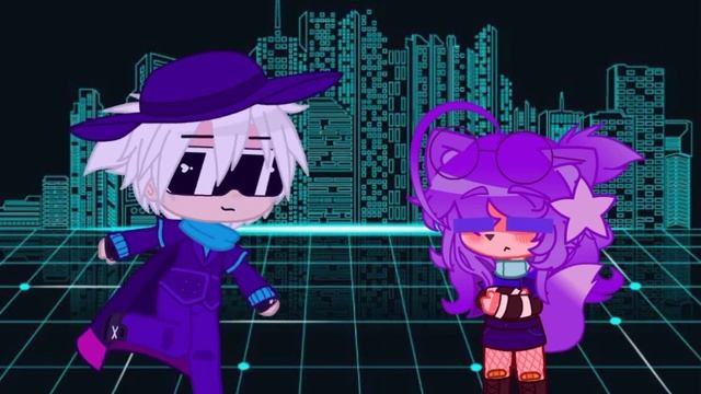 •||что за бархатные тяги? гача клуб, черный плащ||•