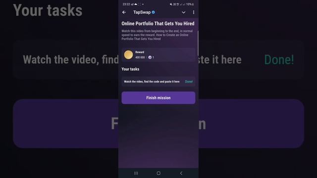 Tap Swap Все Коды от Видео 29 Октября Тап Свап на Сегодня