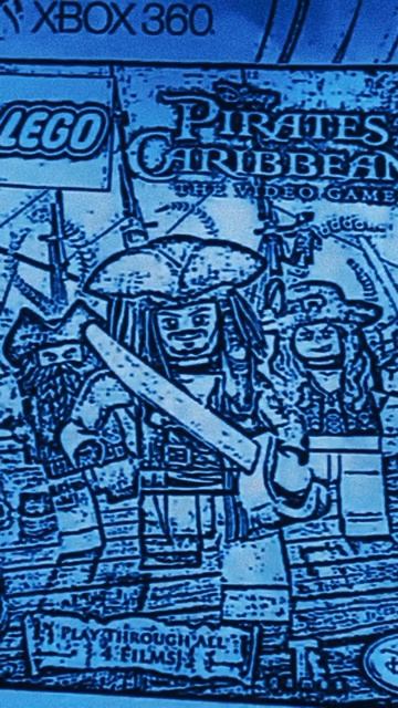 Мой скечт рисунок по мотивам игры LEGO PIRATES OF THE CARIBBEAN THE VIDEO GAME