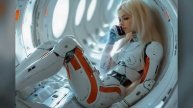 Unidentified Flying Object. Life of Biorobots. Beautiful AI ART , Photography and inspiring Music