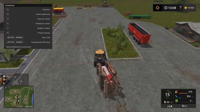 Farming Simulator 17 #33 Пора сеять пшеницу, коровам нужна солома