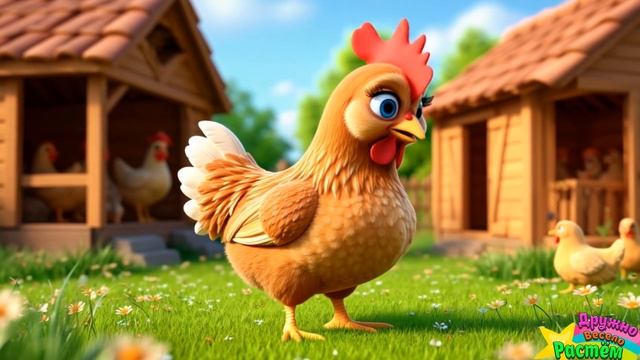 ЦЫПЛЁНОК🐥, КУРИЦА🐔 И ПЕТУХ🐓 + ЛЮБИМЫЕ 😍МУЛЬТИКИ И ПЕСЕНКИ ДЛЯ ДЕТЕЙ И МАЛЫШЕЙ +ВЕСЁЛЫЕ МУЛЬТИКИ