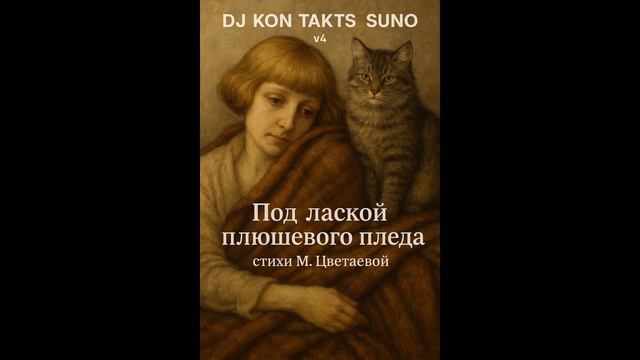 Под лаской плюшевого пледа... супер хит на стихи М. Цветаевой ....  Suno V4 создает новый мир!