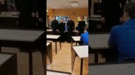 Выступление квартета из семинаристов Саранской духовной семинарии