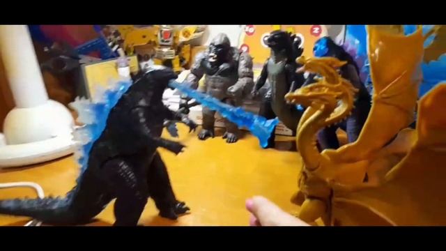 Обзор игрушек из серии Годзилла&Конг