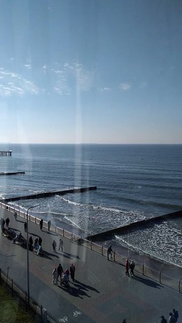 ZELENOGORADSK BEACH FROM THE FERRIS WHEEL