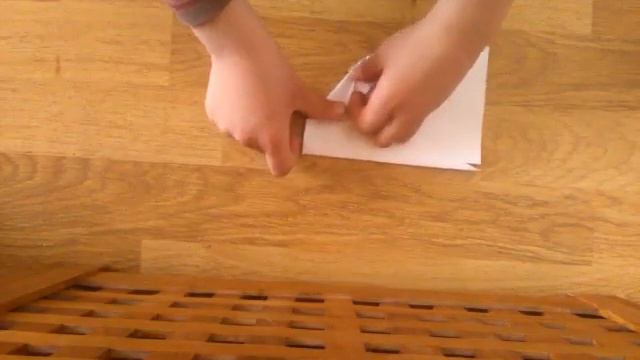 Как сделать самалётик из бумаги 4 способ