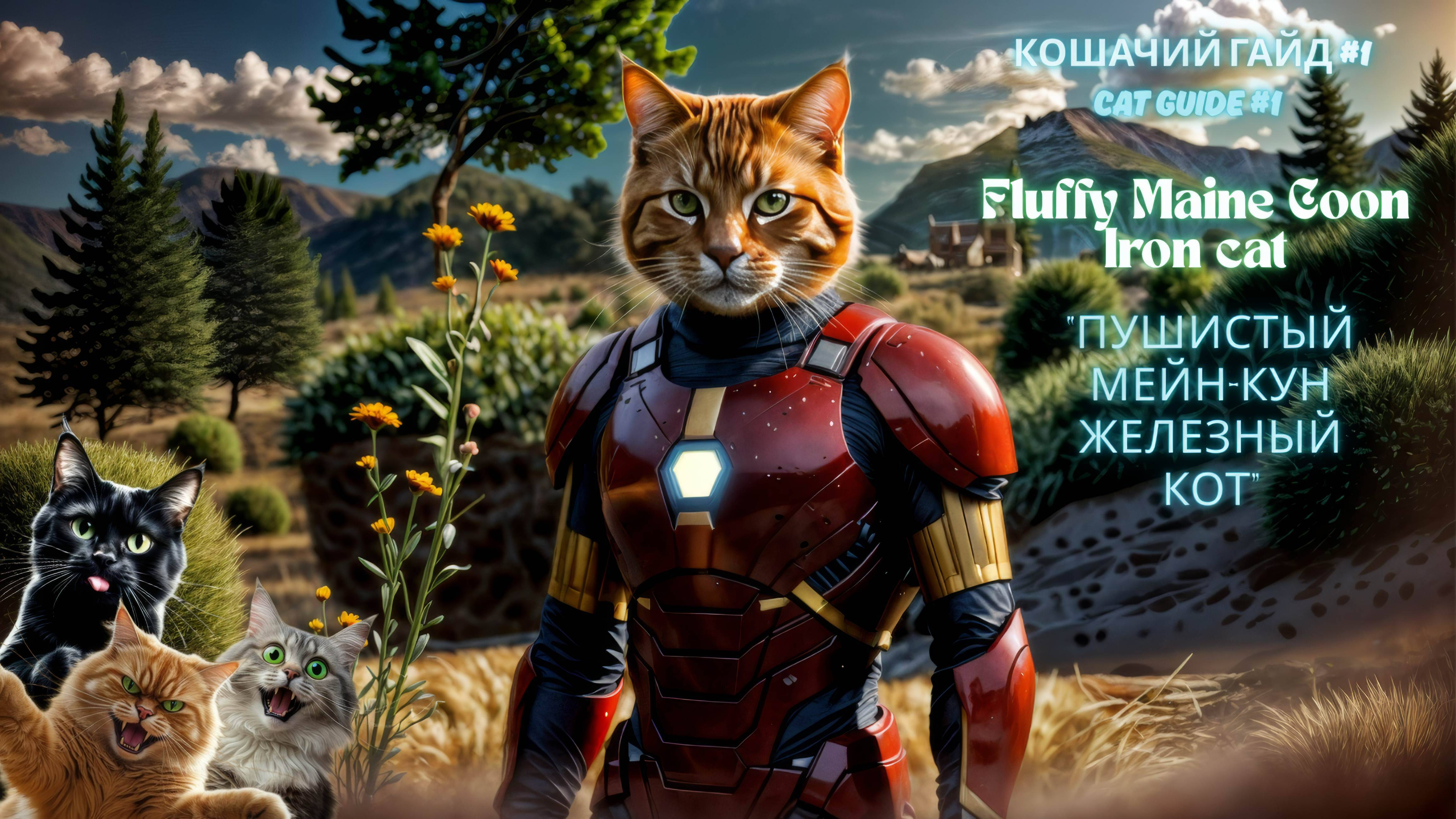 Как кот Тор-пушистый-гром покорил всех людей вокруг! 🛡️🐱