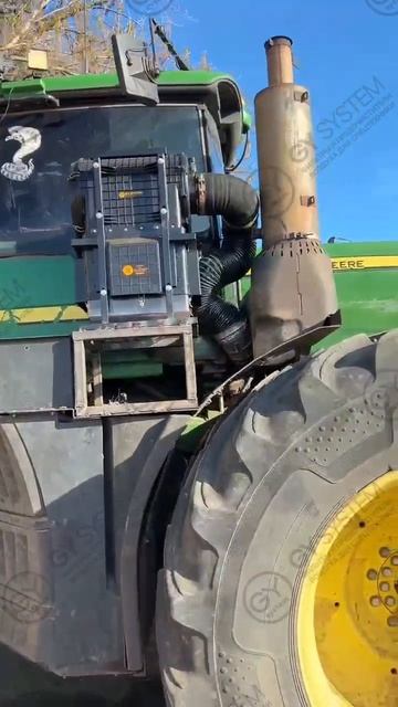 🚜 Установка предочистителей воздуха GY - это инвестиция в надежность вашей техники!