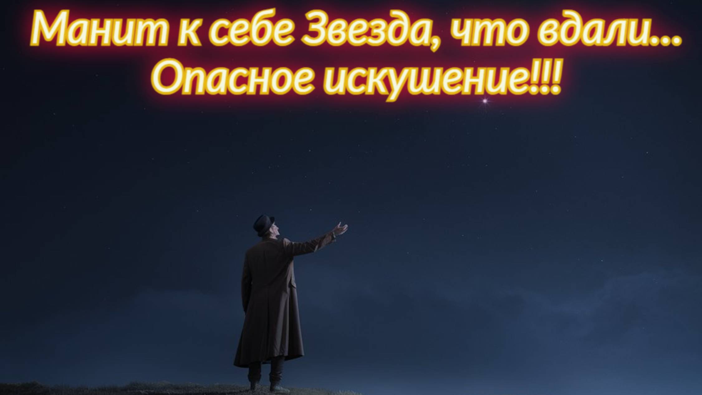 Манит к себе Звезда, что вдали…
Опасное искушение! Премьера песни!