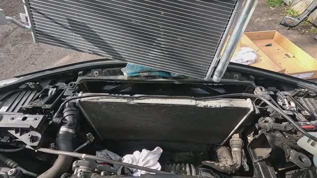 Замена радиатора кондиционера BMW 3 F30!