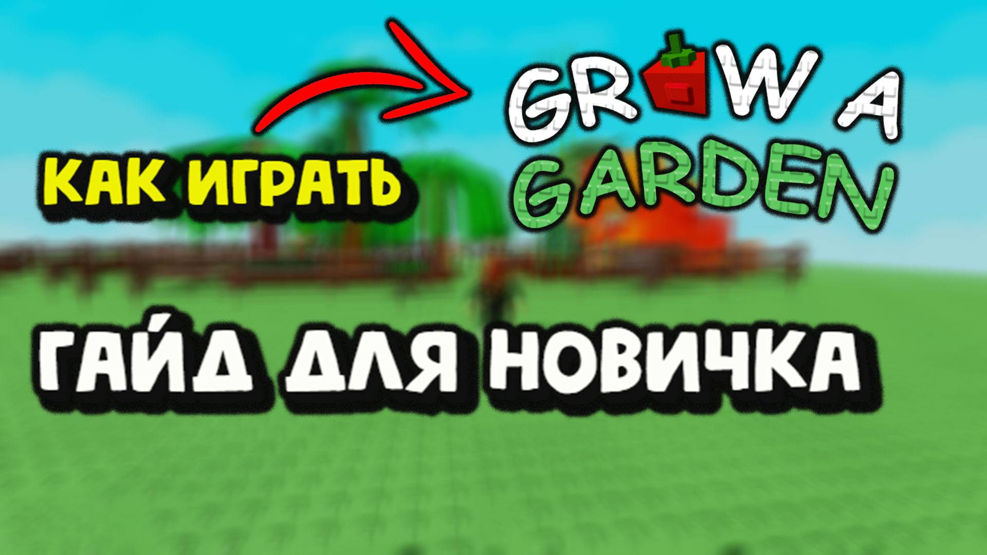Grow a Garden Гайд для новичков