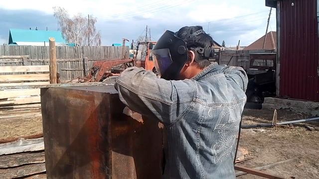 Самодельный ковш на Трактор🚜 Т-16