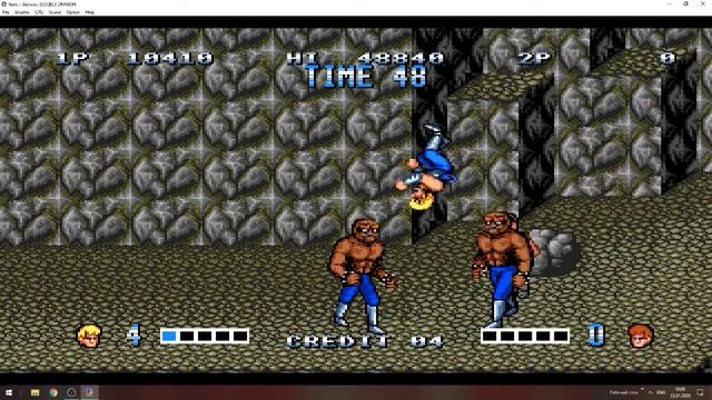 DOUBLE-DRAGON НА SEGA ПРОХОЖДЕНИЕ FIRE ORION