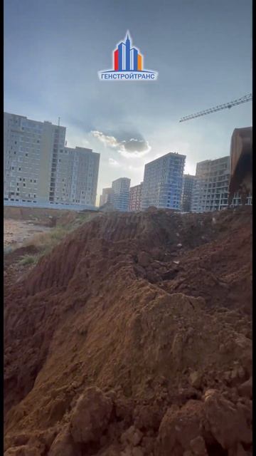 Разработка, перекидка и погрузка грунта #генстройтран