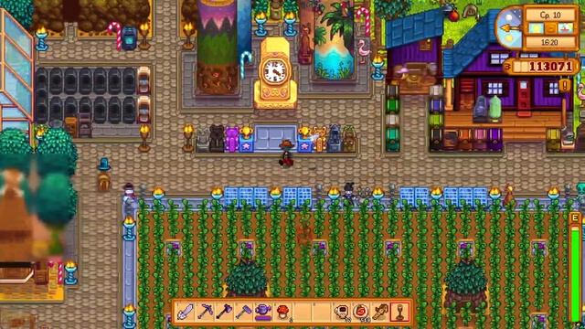 Уютные моменты в Stardew Valley